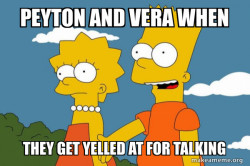 Bart and Lisa Chat