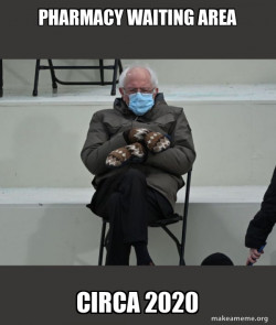 Bernie Sanders at the Inauguration