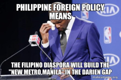 Philippine Foreign Policy Means The Filipino Diaspora will build the 