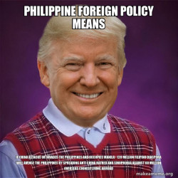 Philippine Foreign Policy Means: If China Attacks or Invades the Philippines and Occupies Manila - 120 Million Filipino Diaspora will avenge the Philippines by spreading anti China Hatred and Sinophobia against 60 Million Overseas Chinese living Abroad 