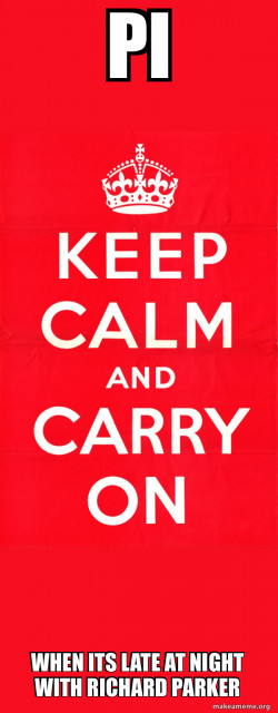 Keep Calm and Carry On