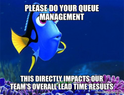 Dory from Nemo  (5 second memory)