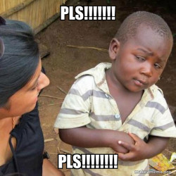 Skeptical Third World Kid