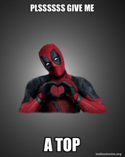 Deadpool Heart Hands