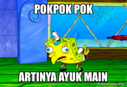 Mocking SpongeBob