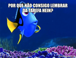 Dory from Nemo  (5 second memory)