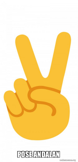 Peace Sign Emoji