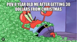 Mr Krabs Money