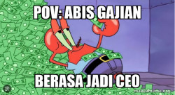 Mr Krabs Money