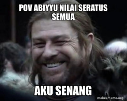 Happy Ned Stark Meme