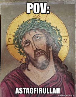 Jesus Is So Done With This Shit