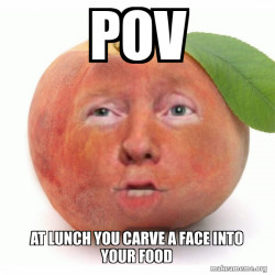 Impeached Donald Trump