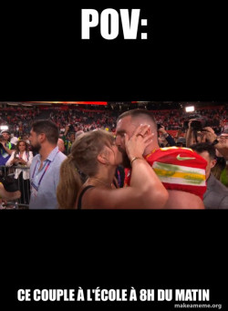 Taylor Swift and Travis Kelce Superbowl 2024