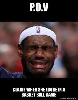 Lebron Crying