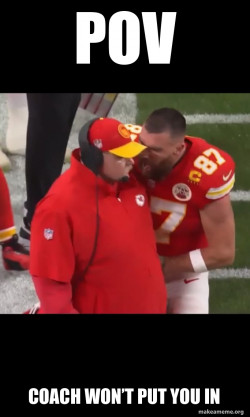 Travis Kelce and Coach