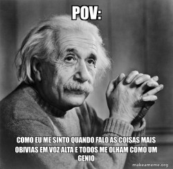 Serious Albert Einstein