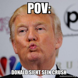 Donald Trump Kissing