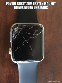 Broken Apple Watch