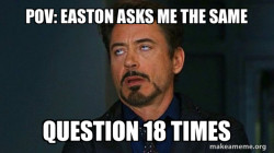 Tony Stark Eye Roll