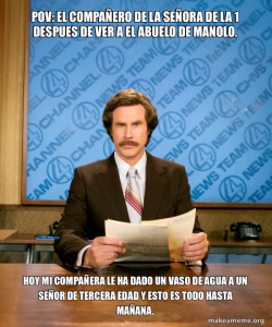A ver  que dan en las noticias