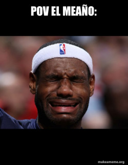 Lebron Crying