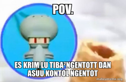 What the Sigma Squidward