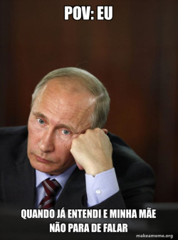 Contemplative Putin