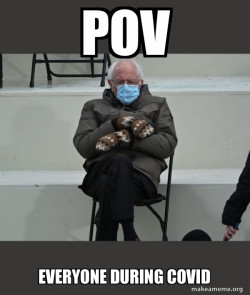 Bernie Sanders at the Inauguration