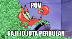 Mr Krabs Money