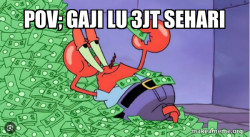 Mr Krabs Money