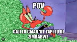 Mr Krabs Money