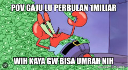 Mr Krabs Money