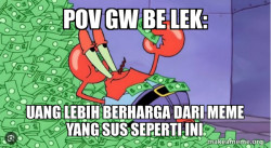 Mr Krabs Money
