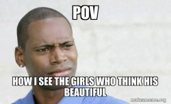 Confused Black Man
