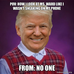 Bad Luck Trump
