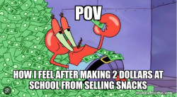 Mr Krabs Money
