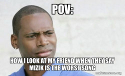 Confused Black Man