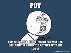 Y U No