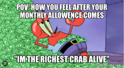 Mr Krabs Money