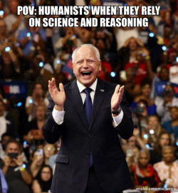 Happy Tim Walz
