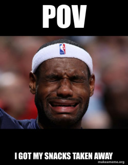 Lebron Crying