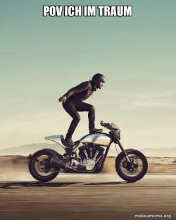 Keanu Reeves Stunt Bike