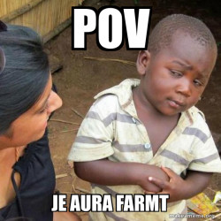 Skeptical Third World Kid