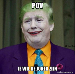 Donald Trump - The Joker