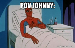 Johnny dying
