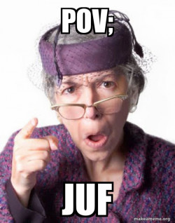 Disapproving Grandma