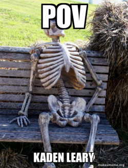 Waiting Skeleton