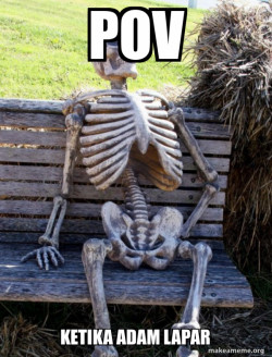 Waiting Skeleton