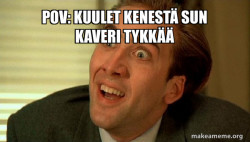 Sarcastic Nicholas Cage