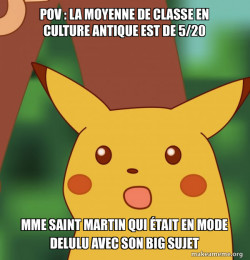 Surprised Pikachu
